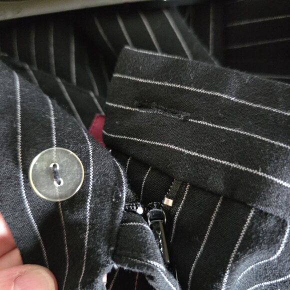 EUC Merona Pin-Stripe Wide Leg Slacks - Picture 6 of 6